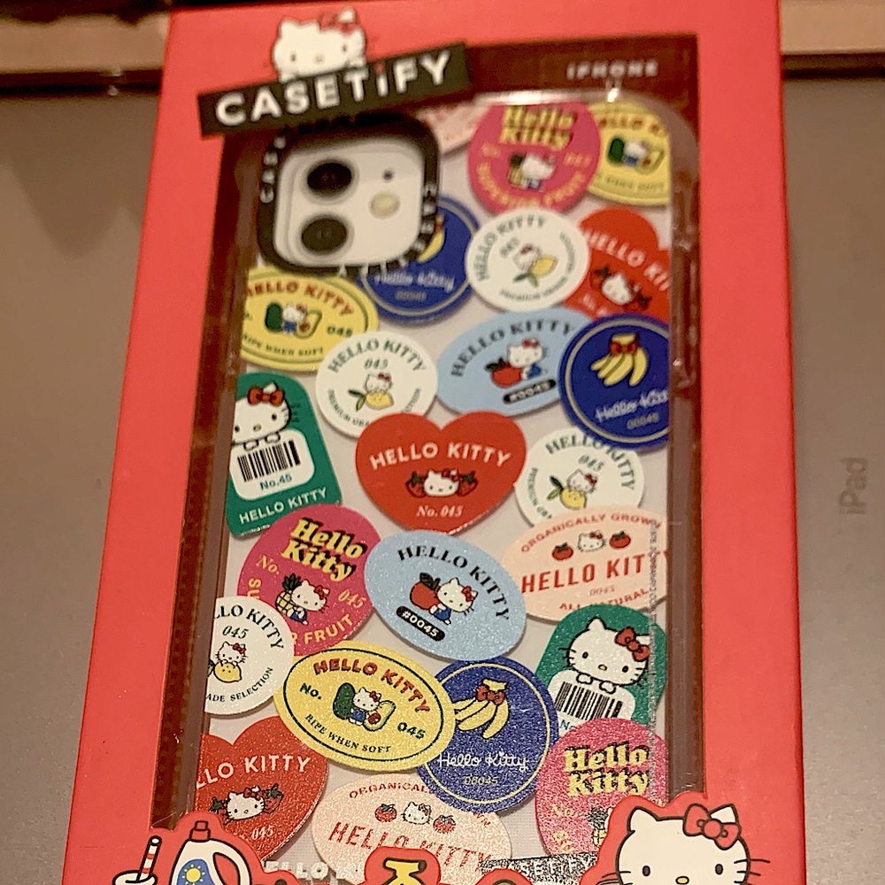 New Hello Kitty x Casetify iPhone 11 phone case.